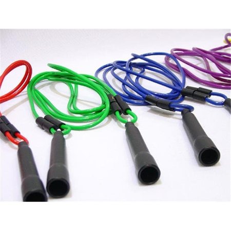 EVERRICH INDUSTRIES Everrich EVA-0001 Adjustable Jump Ropes - Set of 6 Colors EVA-0001